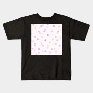 Pastel Color Dots Kids T-Shirt